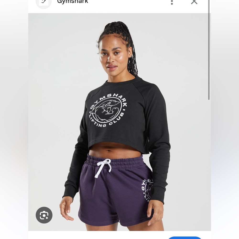 Gymshark legacy Cropped Sweater